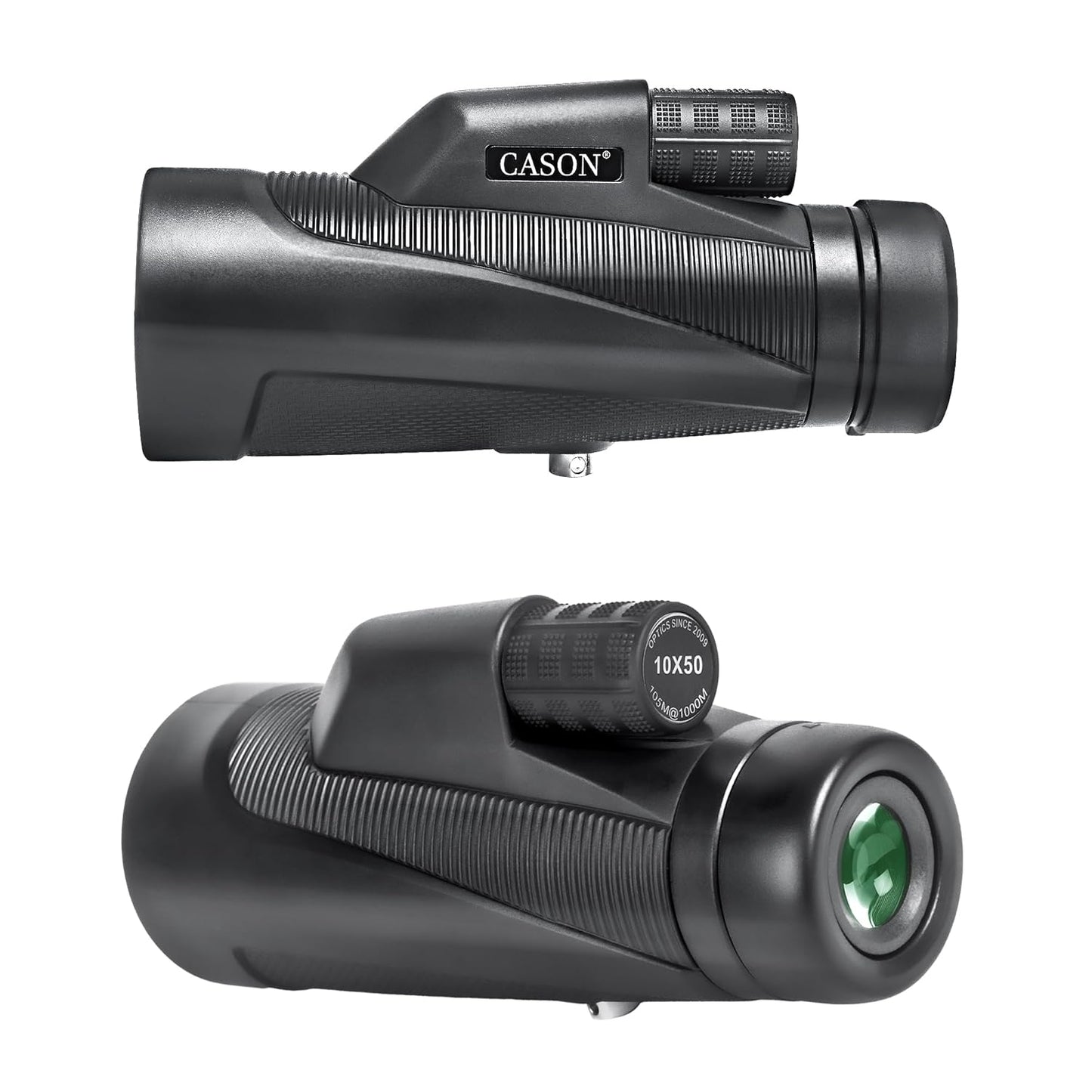 Cason -10x50 Monoculars for Long Distance,High Power Monocular Telescope for Adults & Kids with BAK4 Prism |Super Bright |FMC Lens, Suitable for Bird Watching,Outdoors,Travel(Black)