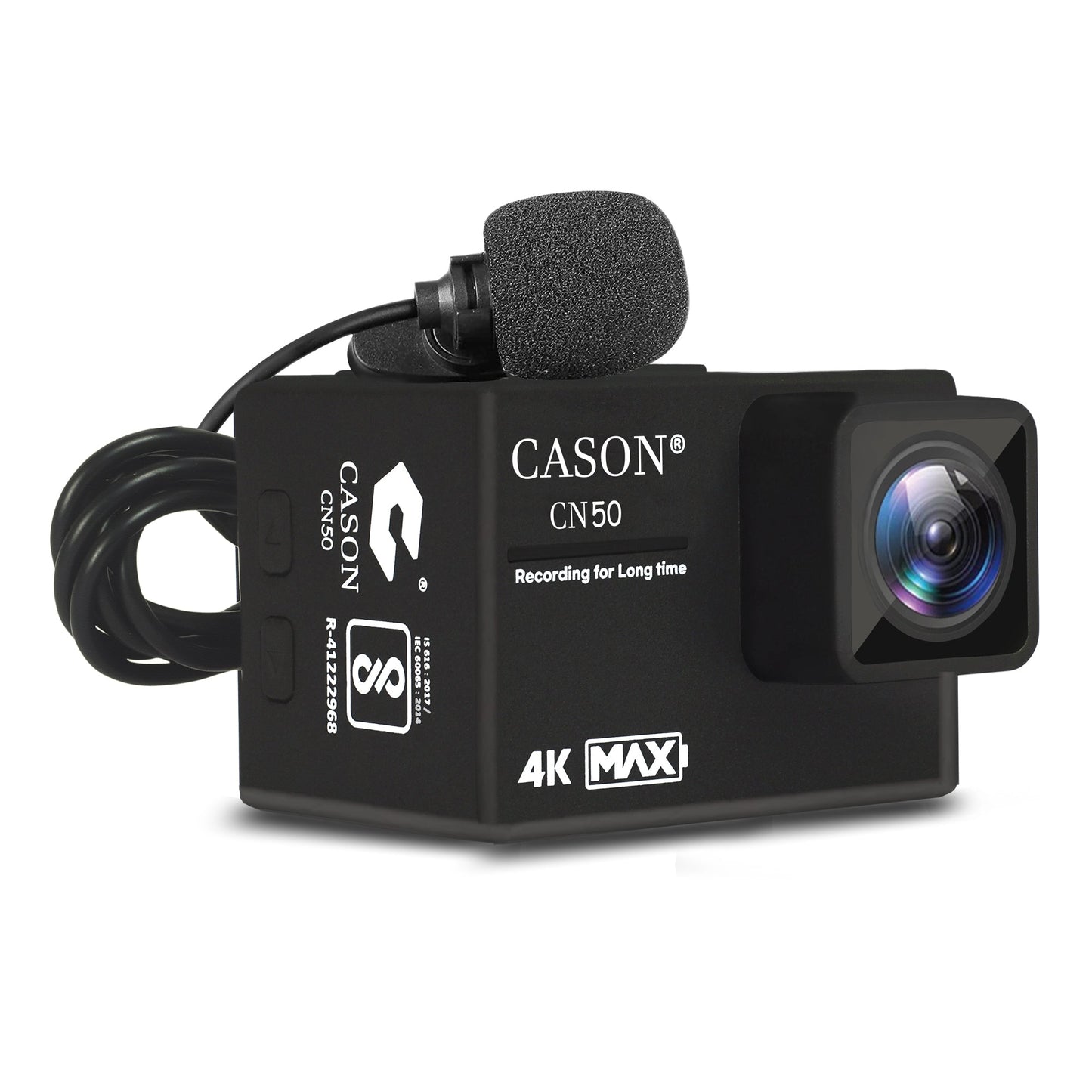 CASON CN50 Action Camera with 3000 mAh Inbuilt Battery (3-4 Hrs Work time)Video Cameras