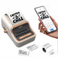 CASON Mini Label Printer Machine | Vintage Thermal Label Maker for Home, Office, Storage, Packaging & Small Business, Bottle Label Machine,30-52mm Label Adjustable Paper