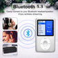 Cason 16GB Mini MP3 Music Player with Bluetooth & Voice Control Earphones, Video Playback,Pocket-Sized MP3 Player for Music,Voice Recording,FM Radio,E-Book Reader -Expanded Up to 128GB
