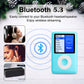 Cason 16GB Mini MP3 Music Player with Bluetooth & Voice Control Earphones, Video Playback,Pocket-Sized MP3 Player for Music,Voice Recording,FM Radio,E-Book Reader -Expanded Up to 128GB