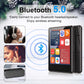 Cason Mini MP3 Music Player with,2.4 Inch Full Touch Screen, Bluetooth 5.0,Audio Player with HiFi Music,Video Playback,Pocket-Sized MP3 Player with FM Radio