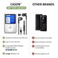 Cason 16GB Mini MP3 Music Player with Bluetooth & Voice Control Earphones, Video Playback,Pocket-Sized MP3 Player for Music,Voice Recording,FM Radio,E-Book Reader -Expanded Up to 128GB