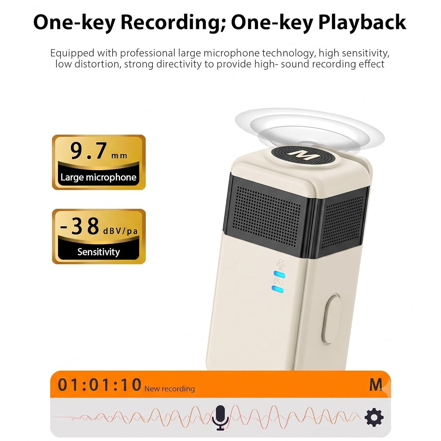 Cason Wireless Voice Amplifier for Teachers with Mic for Teaching & Speaker | Teachers Mic with Speaker Wireless for Classroom,Rechargeable Voice Amplifier with Collar Mic for Schools,Tour Guide