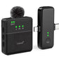 CASON SX8 Wireless Mic for You Tube & Content Creators with Ultra Noise-Cancelling Feature and 20m Long Range Microphone for Vlogging with iPhone/Android Devices(1mic)