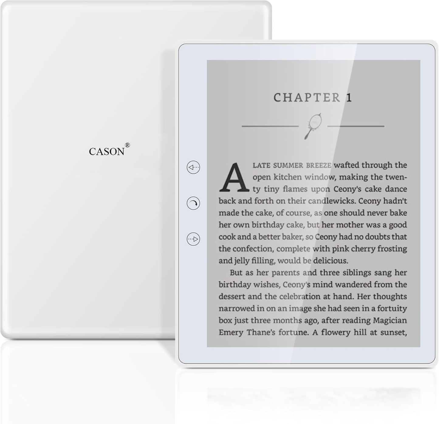 Cason E7 E-Reader Tablet with Black E-Ink Display –5.8” Portable Glare-Free Ebook Reader with Long Lasting Battery for a Paper-Like Reading Experience(32 GB)