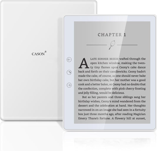Cason E7 E-Reader Tablet with Black E-Ink Display –5.8” Portable Glare-Free Ebook Reader with Long Lasting Battery for a Paper-Like Reading Experience(32 GB)