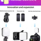 Cason Selfie Light for Mobile - Dimmable 3000-9900K Ring Light for Phone, Rechargeable LED Camera Light for Video Shooting, Laptop Light for Video Conferences (White, Warm Light)
