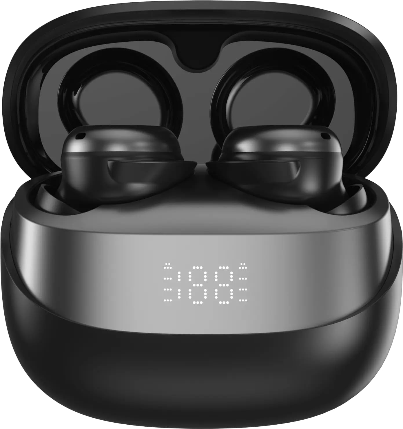CASON 2 in 1 Ear Plugs for Noise Cancellation & Bluetooth Headphones For Music, Mini Ear Plugs for Sleeping, Studying, & Flight Travel with 24 dB Noise Reduction , IPX7 Waterproof Earphones/ Earbuds with LED Display