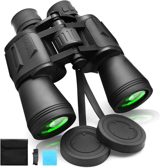 Cason -Binoculars for Long Distance 10 x 50 Binocular for Adults | Wide Eye Peice | FMC Green Coating | BAK 4 Glass | Binoculars for Bird Watching,Wildlife,Safari (Black)