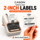 CASON Mini Label Printer Machine | Vintage Thermal Label Maker for Home, Office, Storage, Packaging & Small Business, Bottle Label Machine,30-52mm Label Adjustable Paper