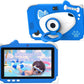 CASON 7 inch Kid Tablet for Study 5-12 Years Age,4GB+32GB Android Tab for Kids,Mini Tablet with Shockproof Case,FHD Eye Comfort Display,Parental Control, Games & Education for Boys, Girls