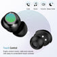 CASON 2 in 1 Ear Plugs for Noise Cancellation & Bluetooth Headphones For Music, Mini Ear Plugs for Sleeping, Studying, & Flight Travel with 24 dB Noise Reduction , IPX7 Waterproof Earphones/ Earbuds with LED Display