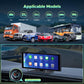 Cason 4k Dash Camera for Car with Carplay/Android System Touch Screen 10-Inch, Front Dash Cam for Car with GPS, with Voice Control,Bluetooth for All Vehicles