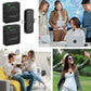 CASON SX8 Wireless Mic for You Tube & Content Creators with Ultra Noise-Cancelling Feature and 20m Long Range Microphone for Vlogging with iPhone/Android Devices(1mic)
