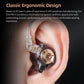 CASON KZ EDX Pro X IEM Wired Earphones | in-Ear Monitor Headphones with HiFi Deep Bass | Gaming Earphones with Mic &Dynamic Driver 2Pin Detachable Cable for Audiophile