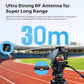 CASON SX23 Wireless Mic for You Tube & Content Creators with 3 Level Ultra Noise-Cancelling Feature and Charging Case, Microphone for Vlogging with iPhone/Android Devices (2 Mic)