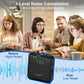 CASON SX8 Wireless Mic for You Tube & Content Creators with Ultra Noise-Cancelling Feature and 20m Long Range Microphone for Vlogging with iPhone/Android Devices(1mic)