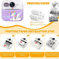 Cason Instant Camera for Kids with Print,1080P HD Instant Photo Camera with Games,3 Print Rolls,Fun Filters for Creativity for 5-15 Years Kids Upto 32GB