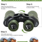 Cason -Binoculars for Long Distance 10 x 50 Binocular for Adults | Wide Eye Peice | FMC Green Coating | BAK 4 Glass | Binoculars for Bird Watching,Wildlife,Safari (Green)