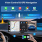 Cason Upgraded Carplay/Car Android Auto Touch Screen 11.2-Inch with 4K Dash Cam &1080p Rear Camera, Infotainment System LED Display Screen with Voice Control,BT for All Vehicles