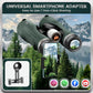 Cason ED Glass- 15 X 52 Binoculars for Long Distance,Binoculars for Bird Watching,Wildlife with Phone Adapter | Mettalic Knobs | Nitrogen Filled | Range 3000 Meter | BAK 4 Glass (Green)