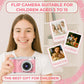 Cason 48MP Digital Camera for Kids-Real Photo & Video Mini Camera for Photography 2.4” Rotating Screen, Built in Games Kids Cameras for 5-15 Years Girls & Boys(Supports Upto 64GB Memory) Visit the CASON Store