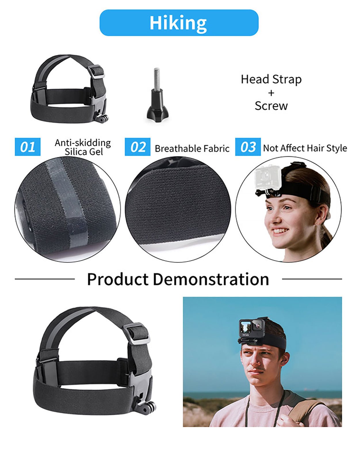 Cason -14 in 1 Premium Action Camera Accessories Kit/Accessories Action CameraAction Camera Accessories