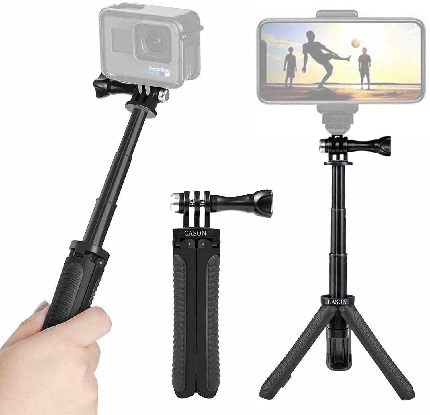 Cason -Tripod for Action Camera / Stick for Action CameraTripods & Monopods