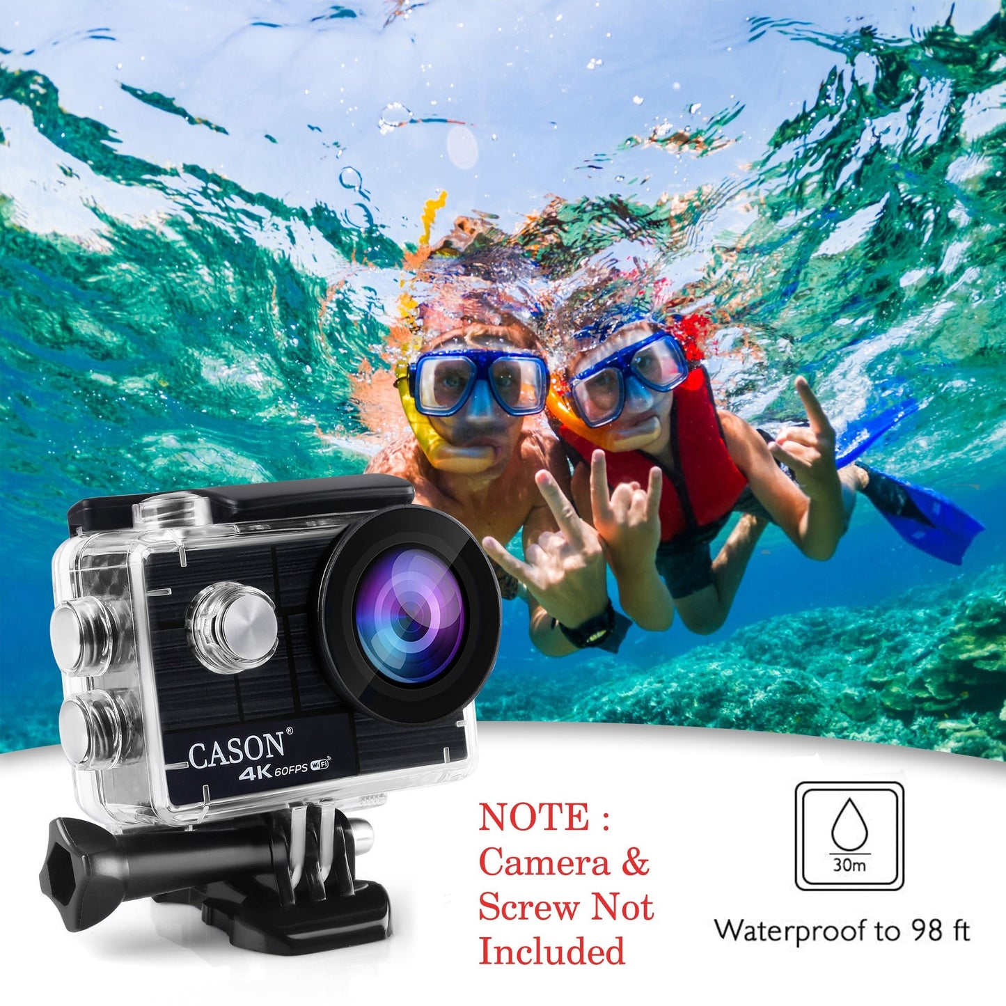 Cason Waterproof Case for Cason Action Camera CN10Action Camera Accessories